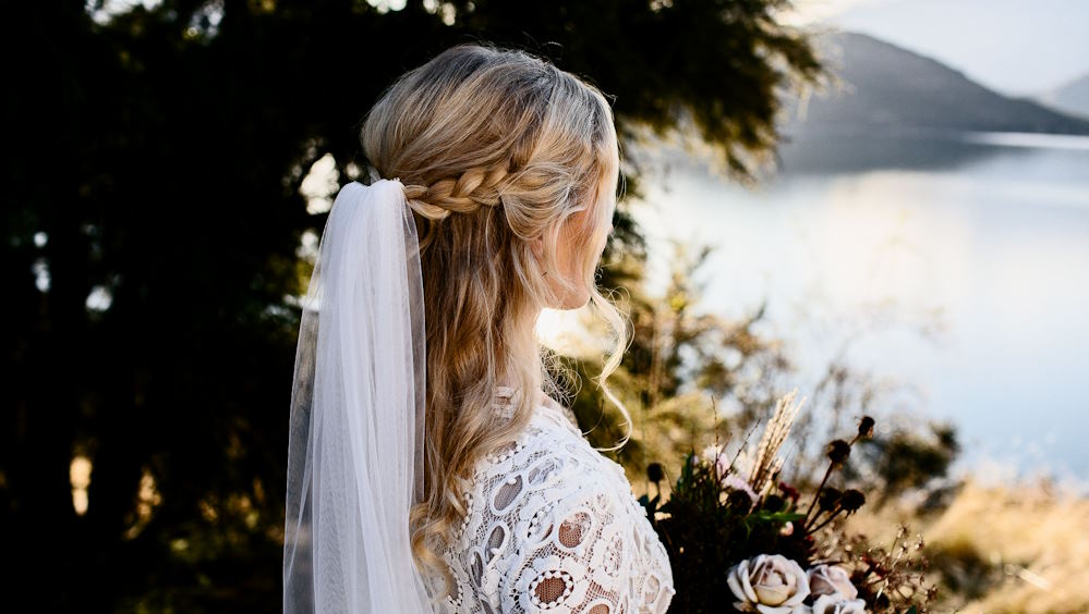 bridal hairdo